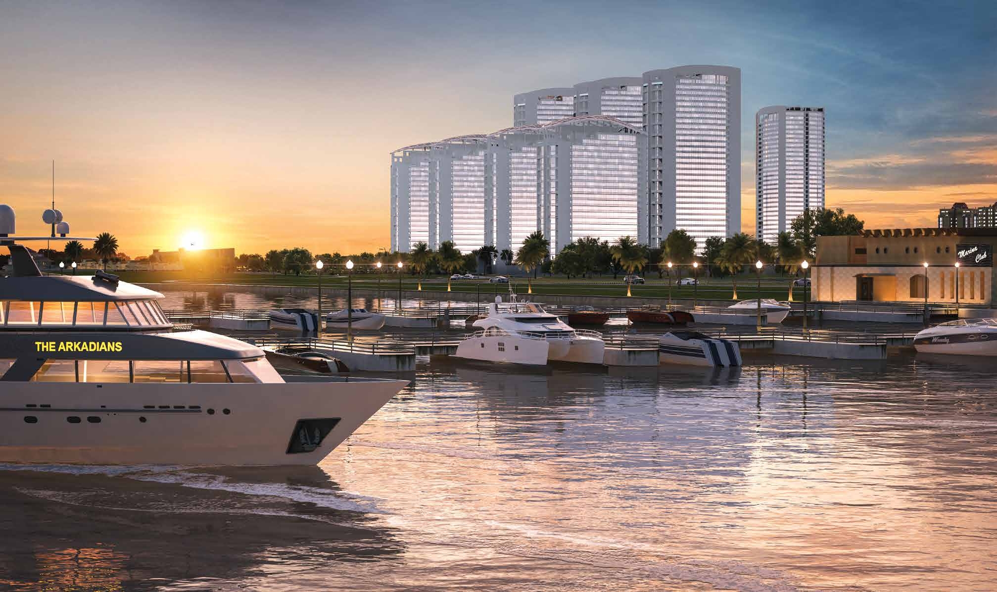 The Arkadians waterfront luxury towers